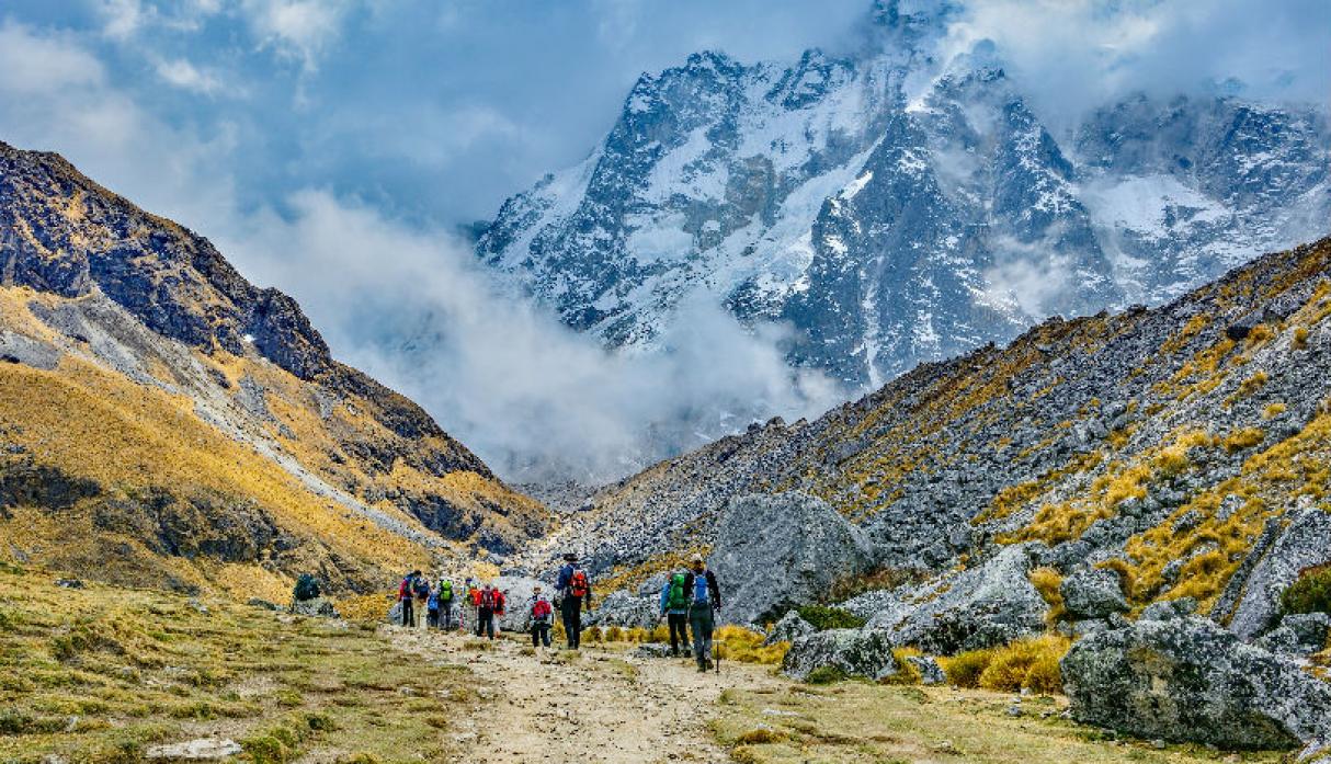 Road Salcantay Trail to Salkantay  7 days - Main View